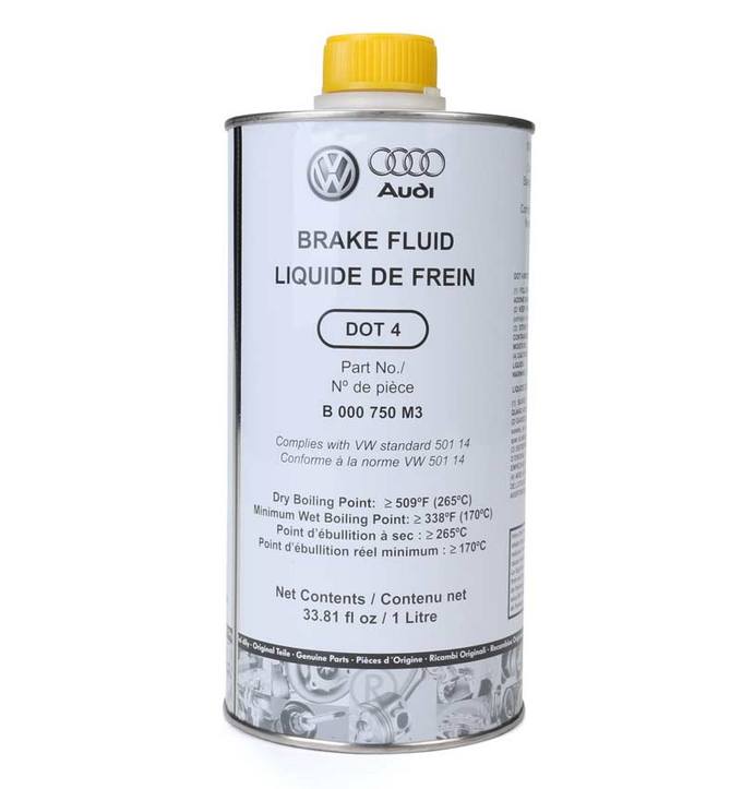 Audi VW Brake Fluid (DOT 4) (1 Liter) B000750M3